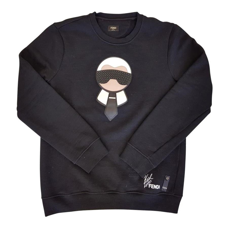 Fendi Man "Karlito" Sweater IT52 For Sale