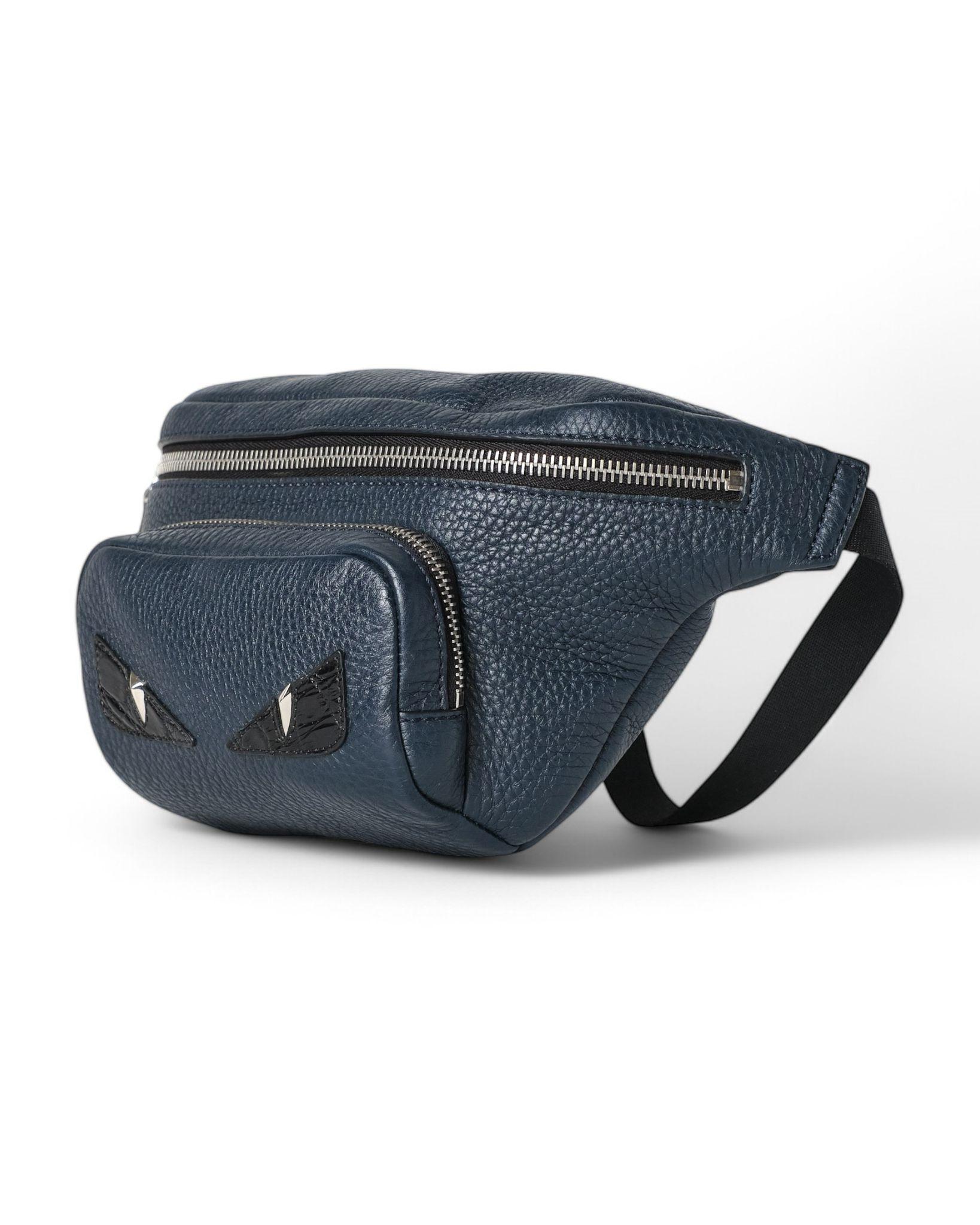 Fendi Fanny Pack Monster Eye Small Night Blue For Sale 5