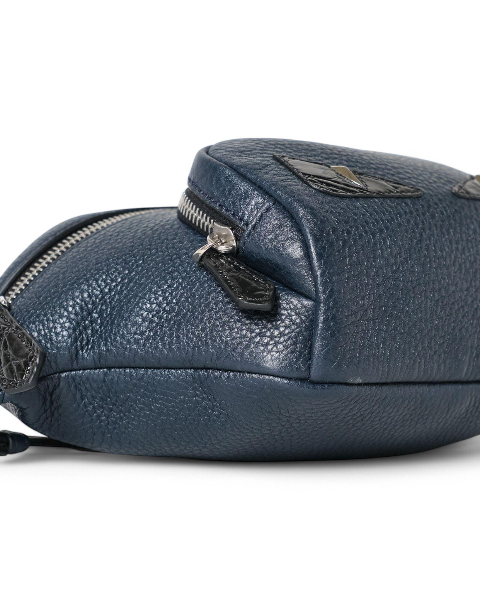 Fendi Fanny Pack Monster Eye Small Night Blue For Sale 9