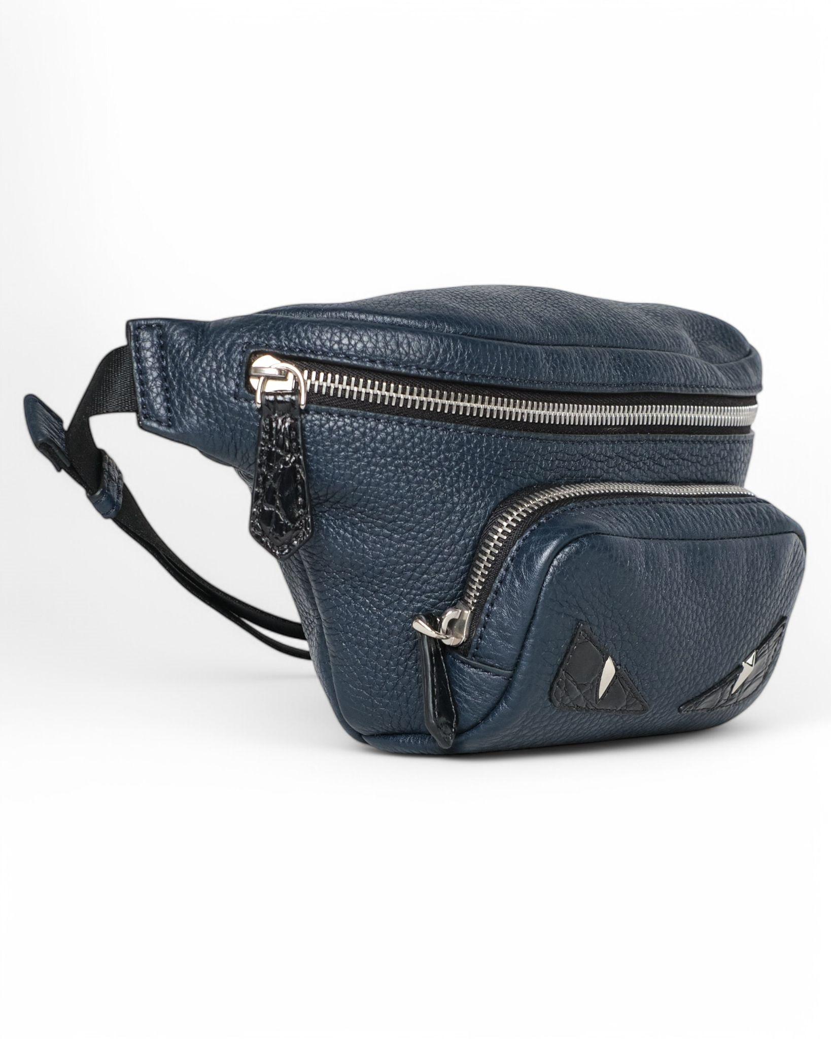 Fendi Fanny Pack Monster Eye Small Night Blue For Sale 3