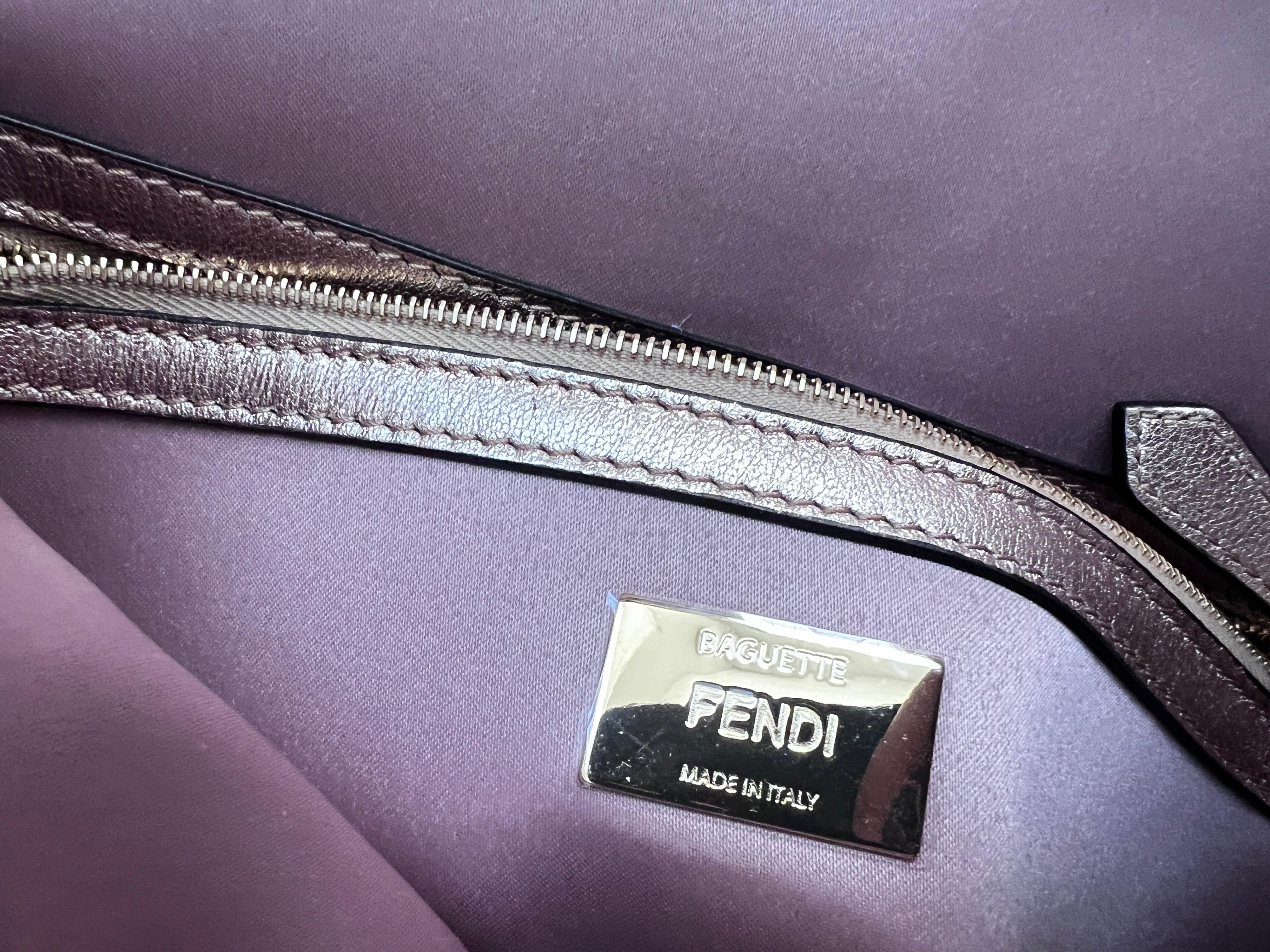 FENDI Medium Sequin Re-Edition 1997 Baguette Shoulder Bag 2