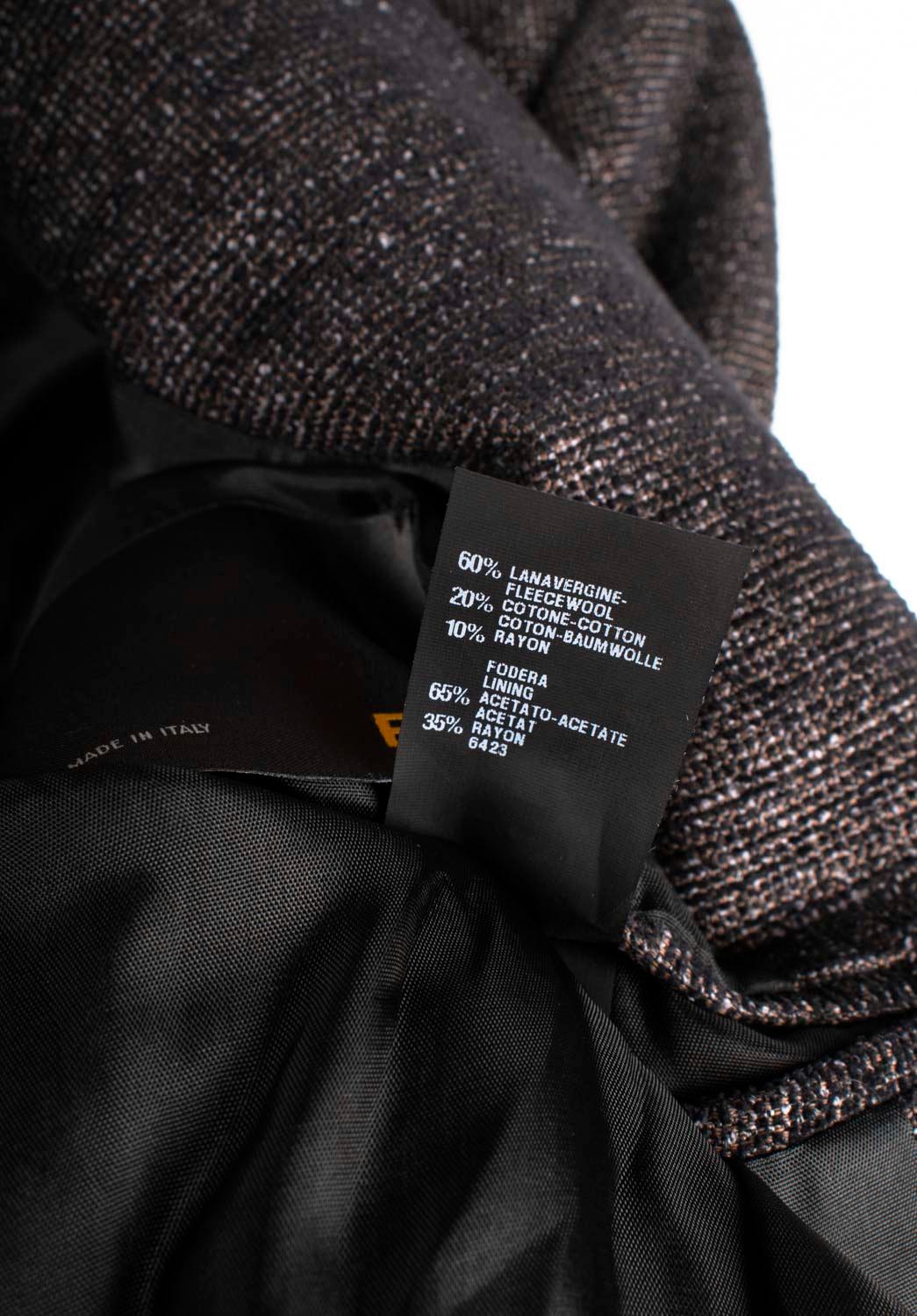 Fendi Chaqueta Blazer Casual Hombre Talla IT52/Grande en venta 3