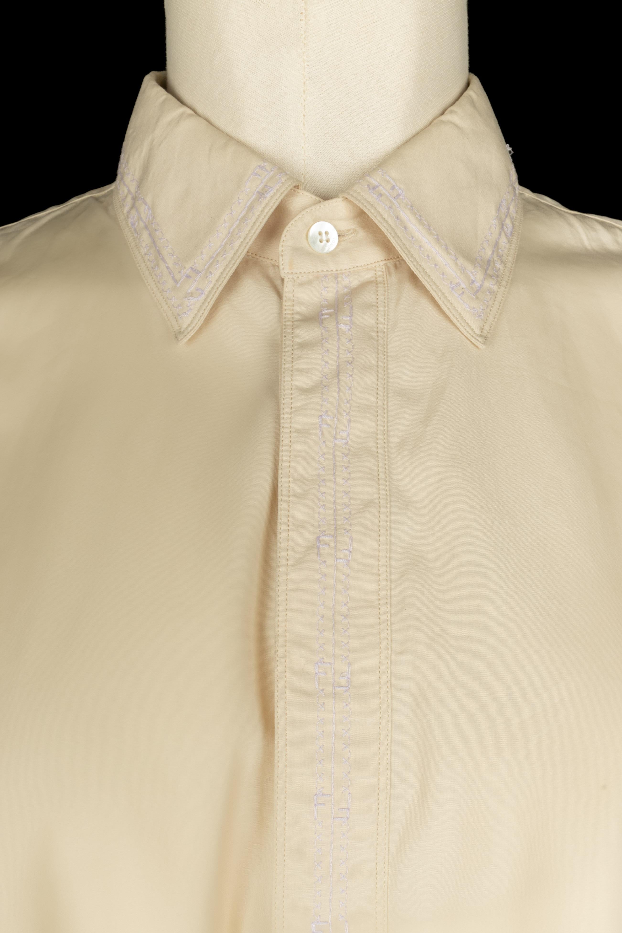 Beige Camicia da uomo Fendi in vendita