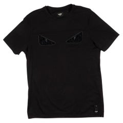 Used Fendi Men T Shirt Crew Neck Size ITA50, S709 