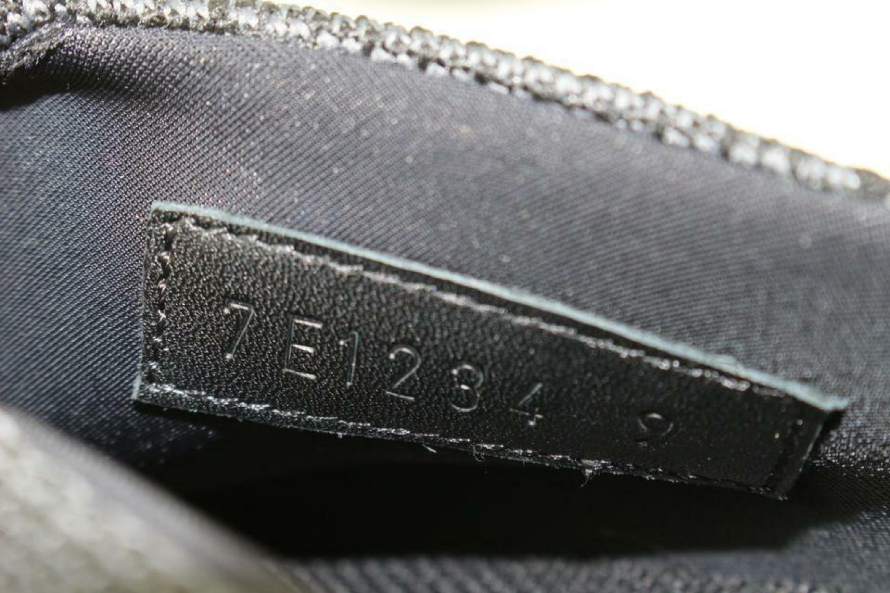Fendi Mens 9EU Black Slip-On Logo Calfskin Mesh Low Top Sneakers 7E1234 For Sale 7