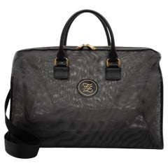 Fendi Mesh Karligraphy Duffle