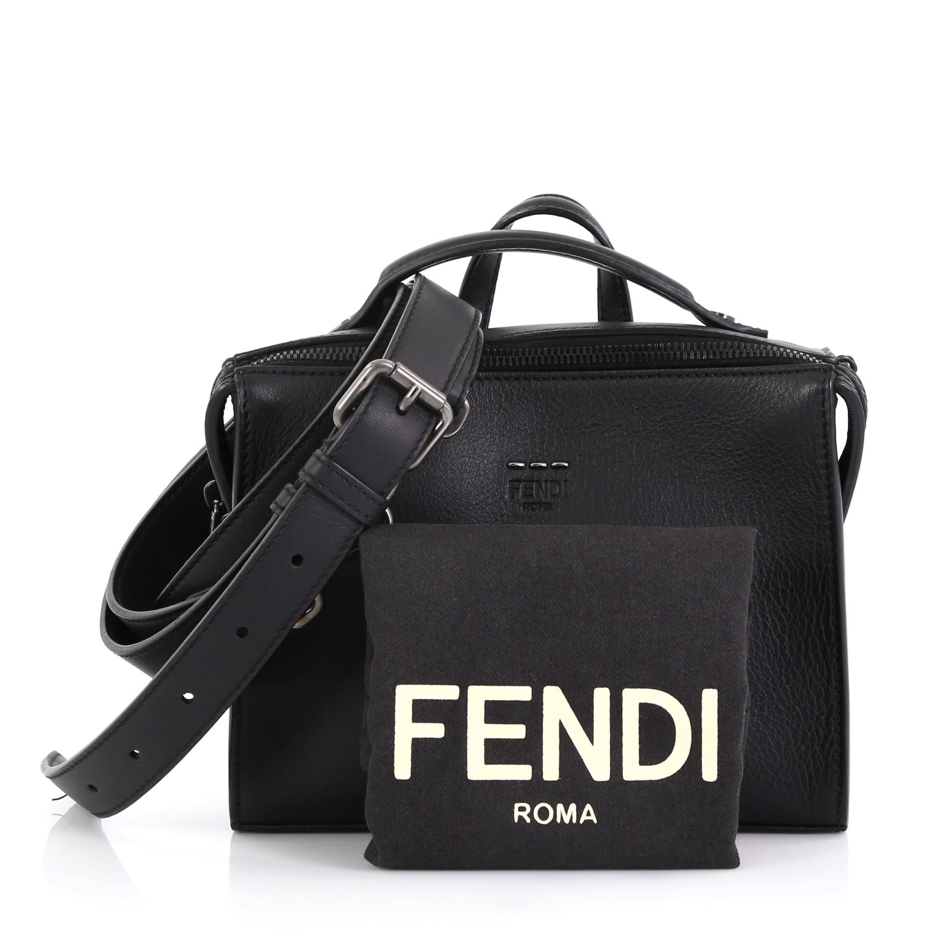 Fendi Messenger Bag Leather Mini at 1stDibs