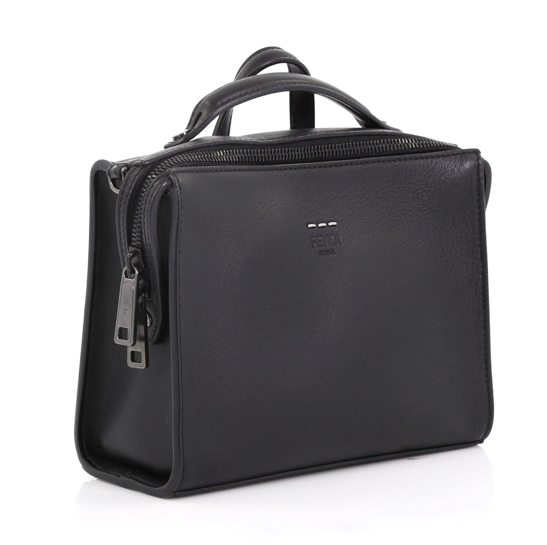 Fendi Messenger Bag Leather Mini at 1stDibs