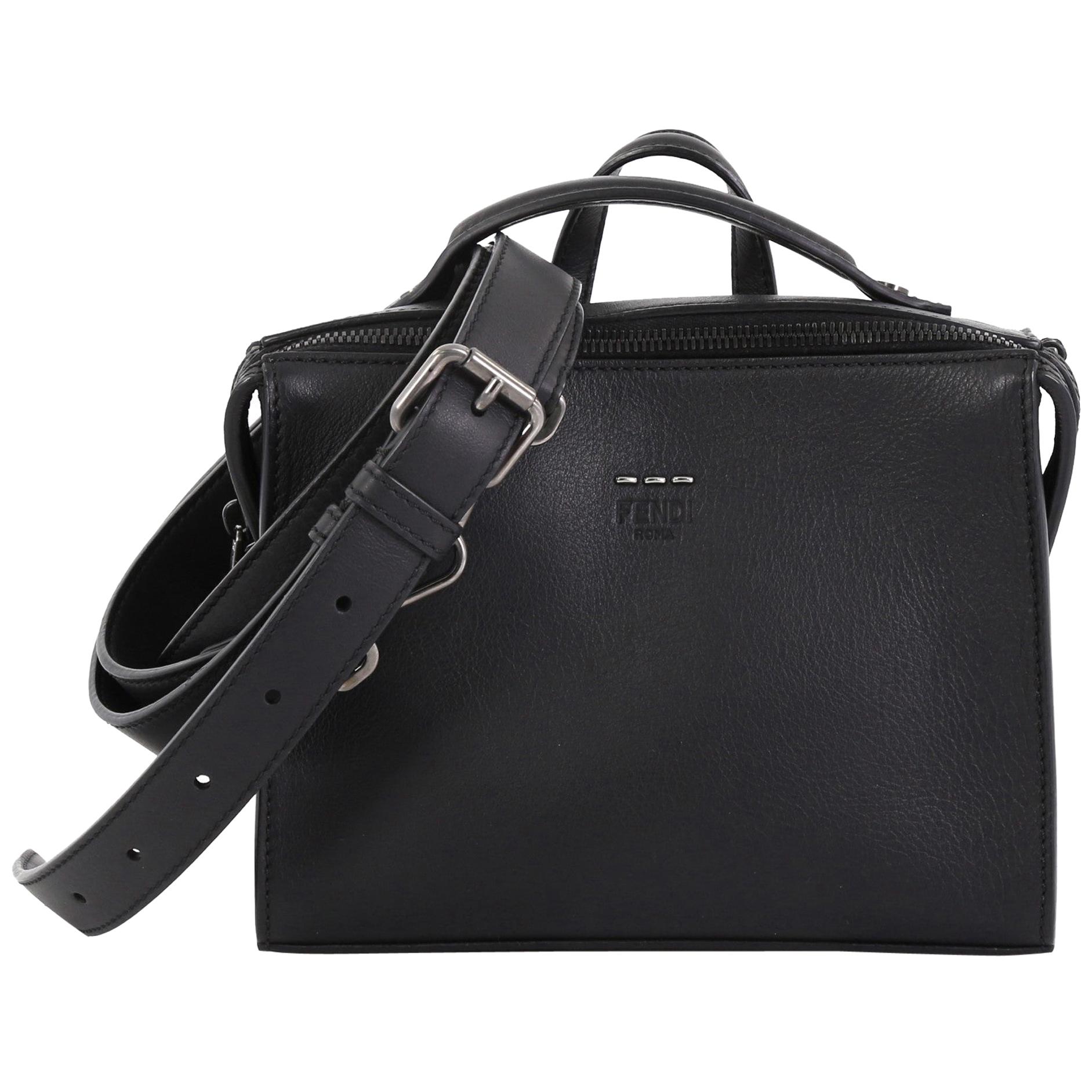 Fendi Messenger Bag Leather Mini at 1stDibs