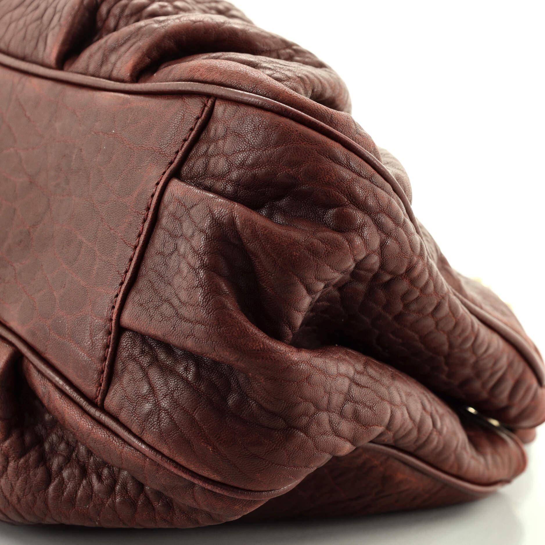 Fendi Mia Tragetasche aus gekörntem Leder Medium 1