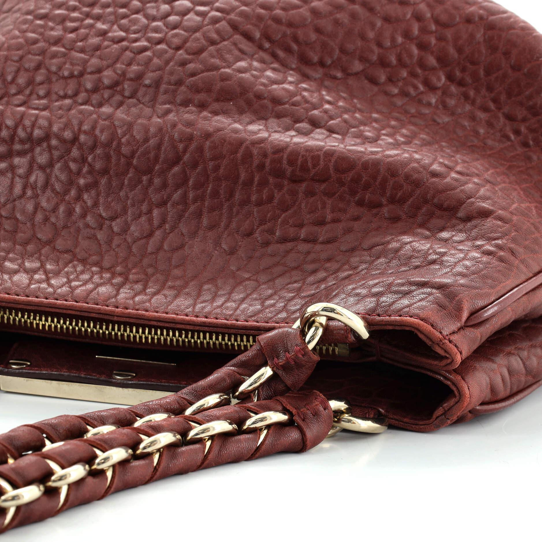 Fendi Mia Tragetasche aus gekörntem Leder Medium 2