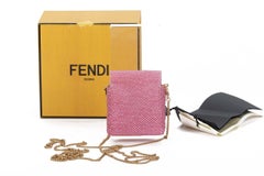 Fendi Micro Baguette Seabeds Pink NIB