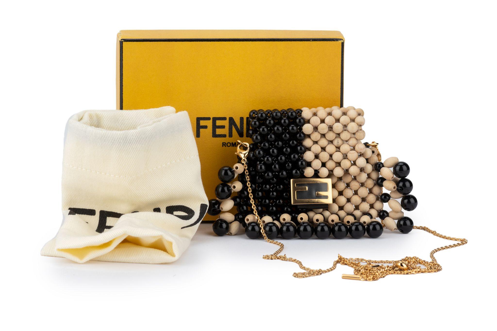Fendi Micro Fringe Baguette or Necklace For Sale 5