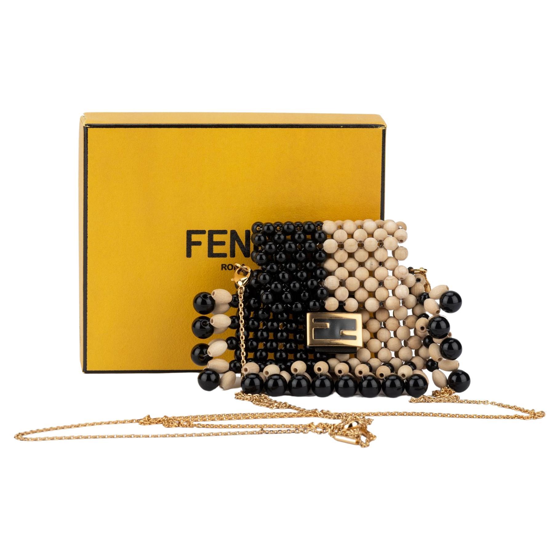 Fendi Micro Fringe Baguette or Necklace For Sale