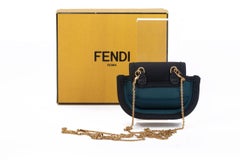 Fendi Micro Necklace Silk Bag NIB