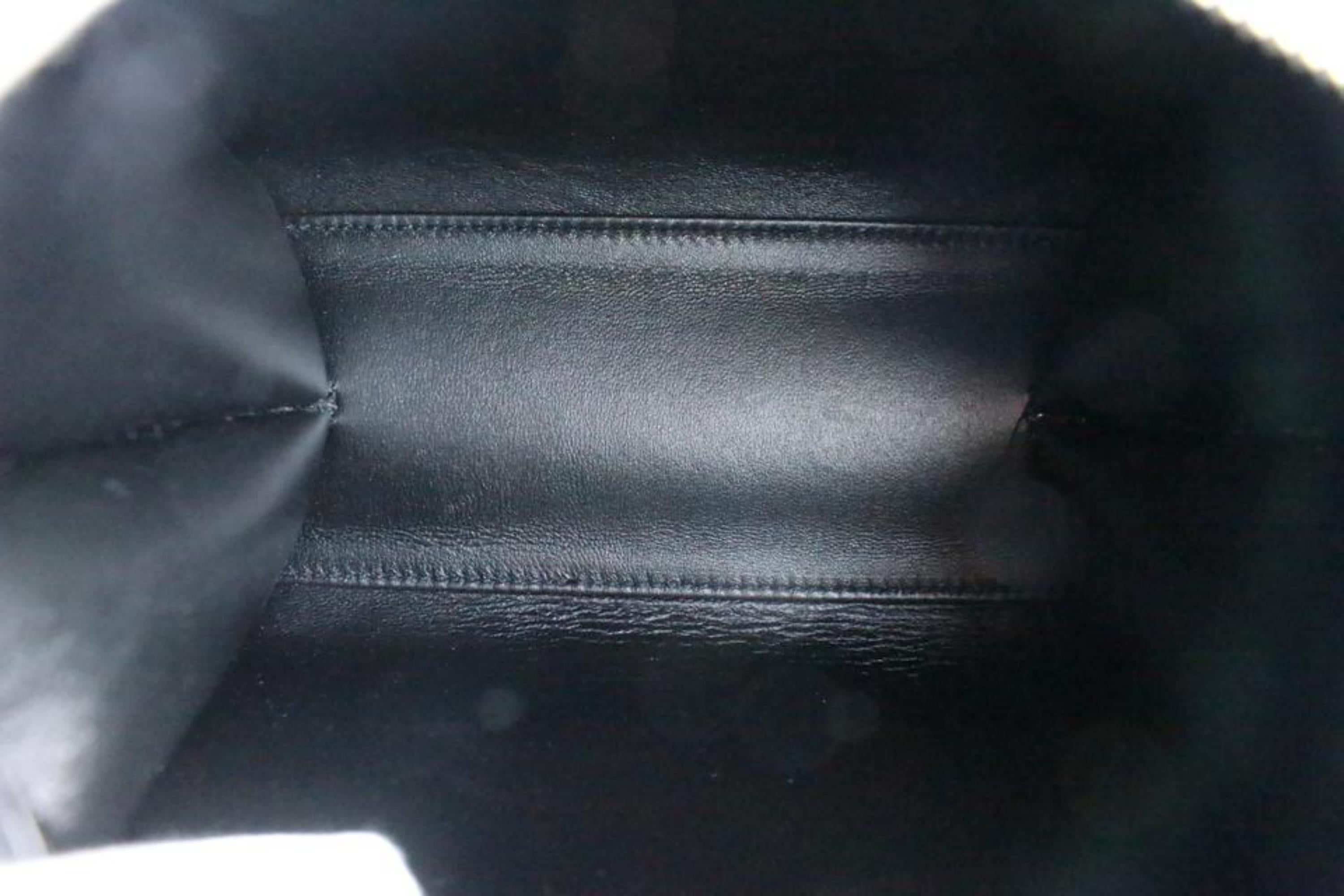 Women's Fendi Mini 3jours Fur Pompoms 2way 4lr0501 Black Leather Cross Body Bag For Sale