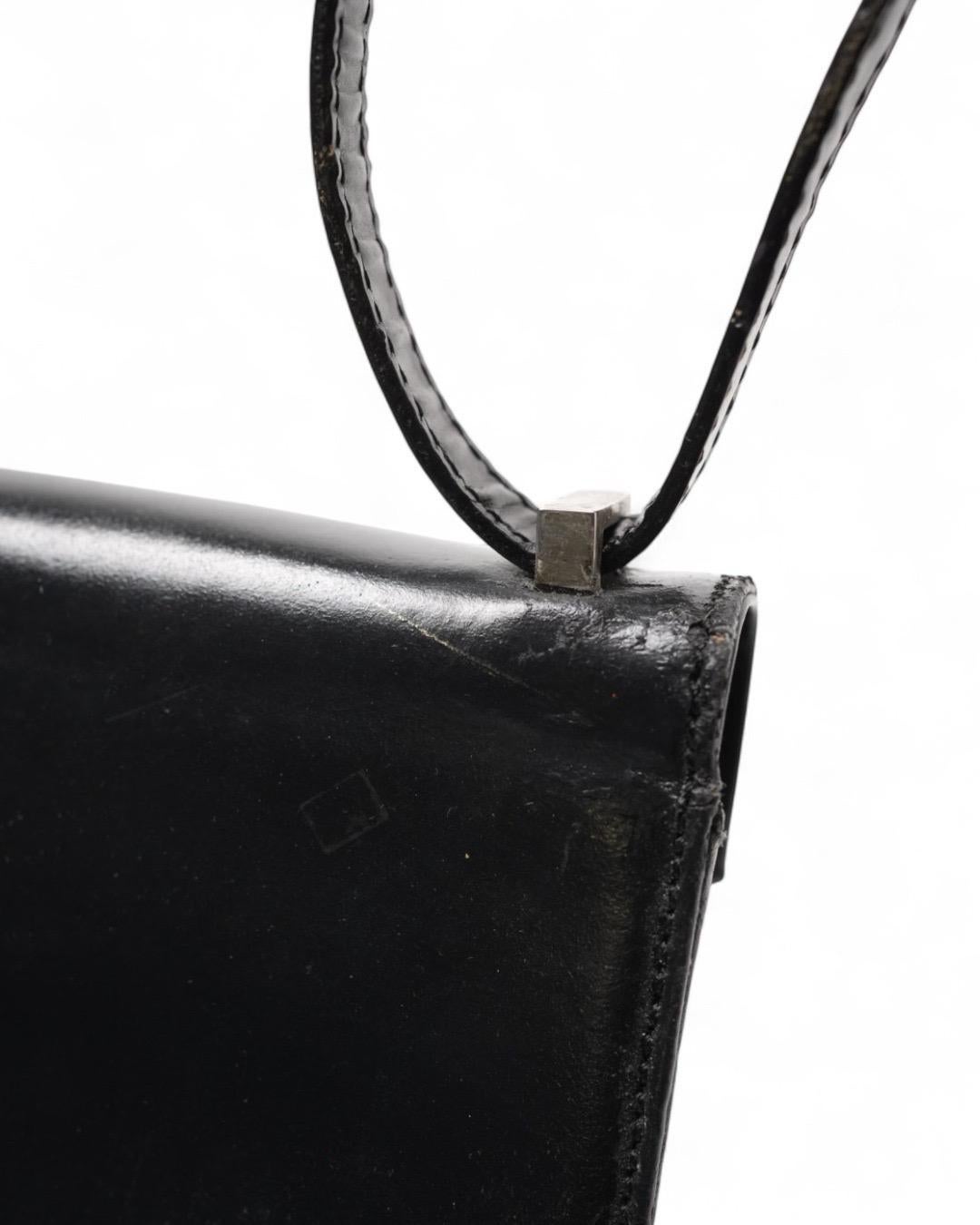 Fendi Mini Bag Sqaure Vintage Nera en vente 8