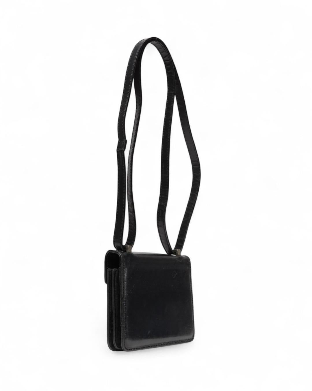 Fendi Mini Bag Sqaure Vintage Nera Pour femmes en vente