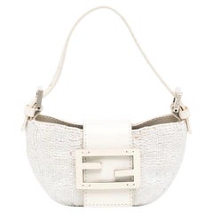 Fendi Mini Beaded Croissant Bag