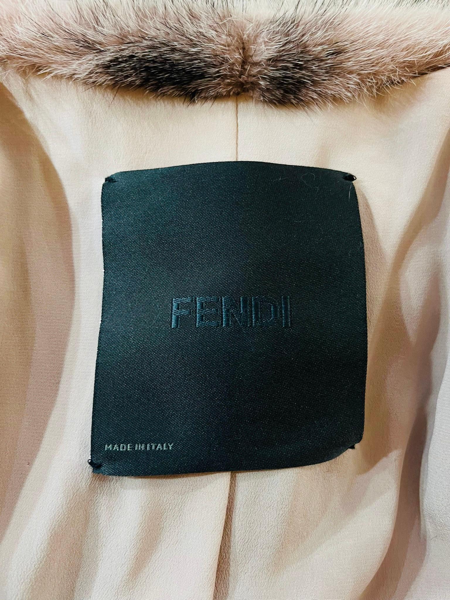 Women's Fendi Mink Fur Coat For Sale