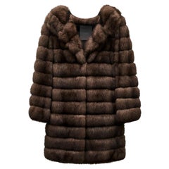 Fendi Mink Fur Hooded Coat Fendi Mink Fur Hooded Coat