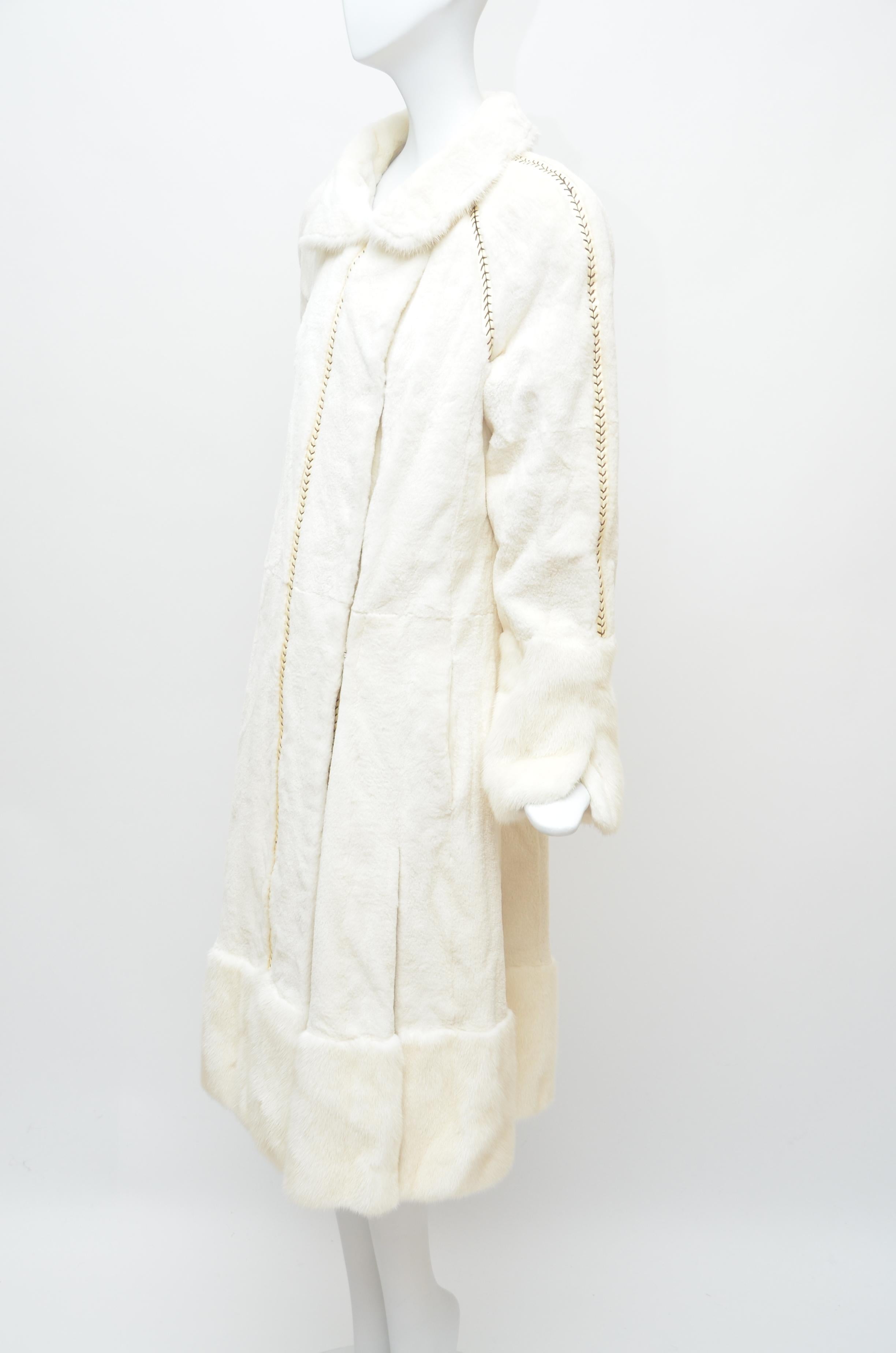 fendi white coat