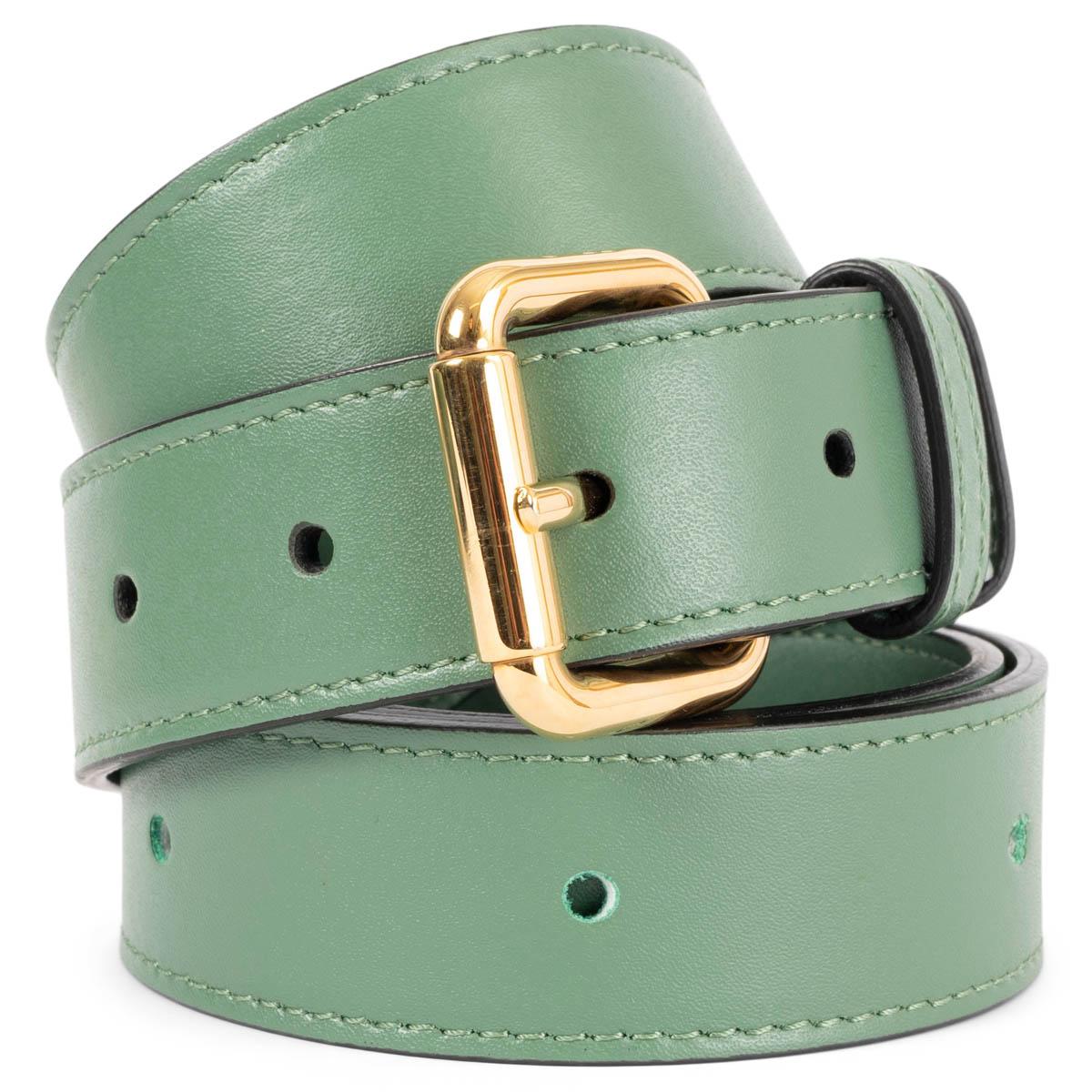 FENDI mint green SHEARLING LOGO Belt Bag / Shoulder Bag For Sale 7