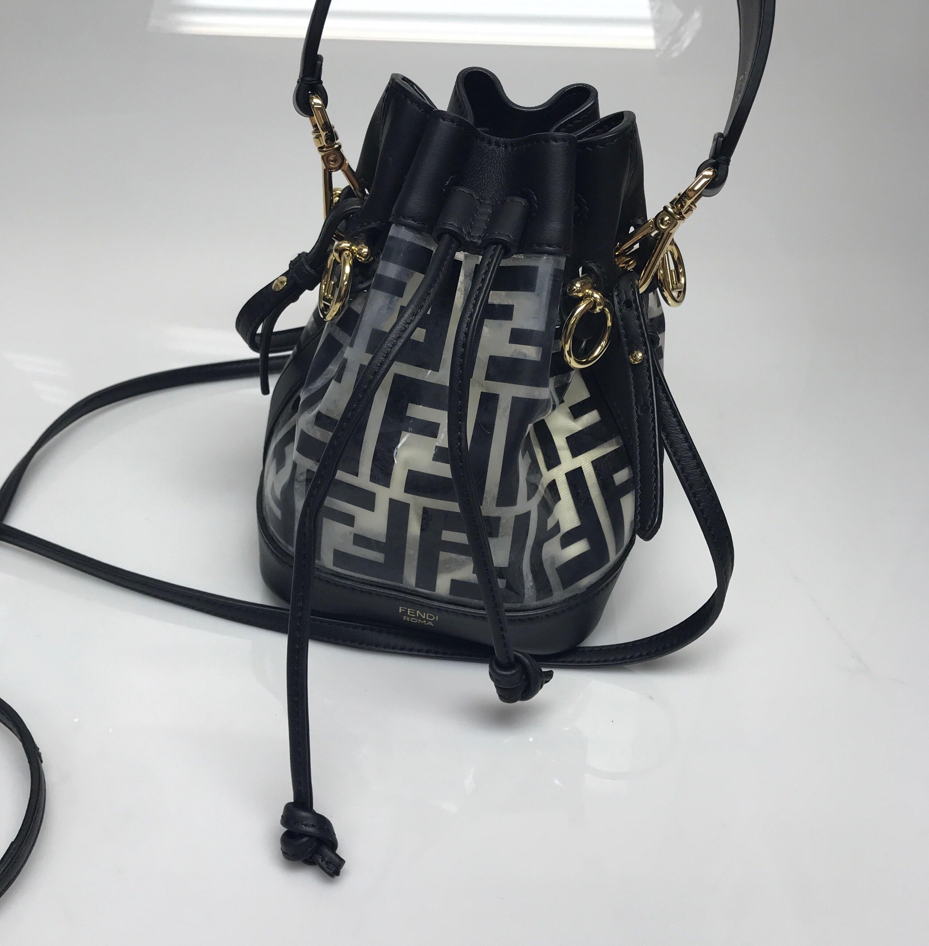 clear fendi bag