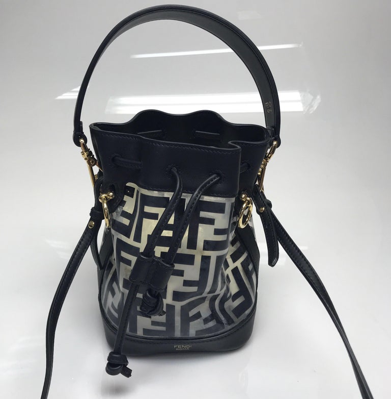 Fendi - Authenticated Mon Trésor Handbag - Cloth Black for Women, Never Worn