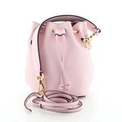 Fendi Mon Tresor Bucket Bag Leather Mini