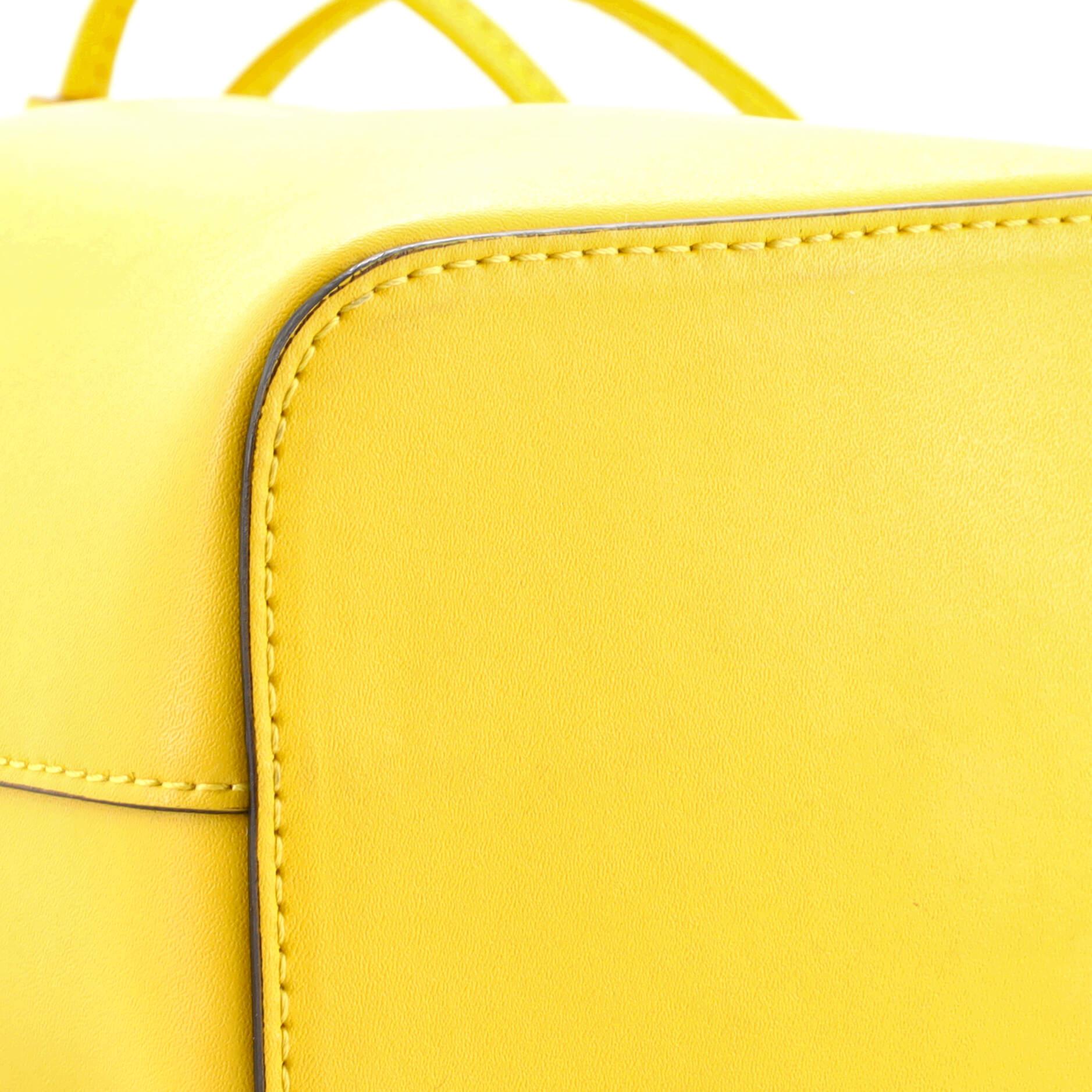 fendi gold bucket bag