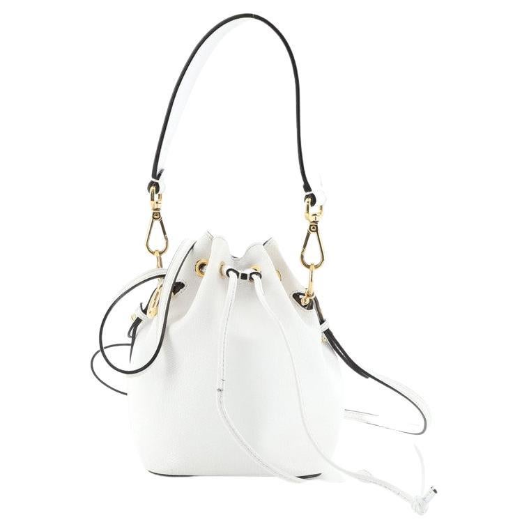 Fendi Mon Tresor Bucket Bag Leather Mini