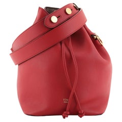 Fendi Mon Tresor Bucket Bag Leather Small