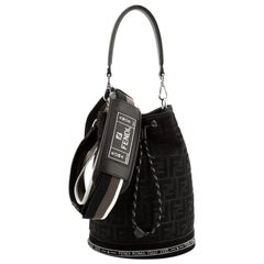 Fendi Mon Tresor Reisetasche Eimertasche Zucca Canvas Klein