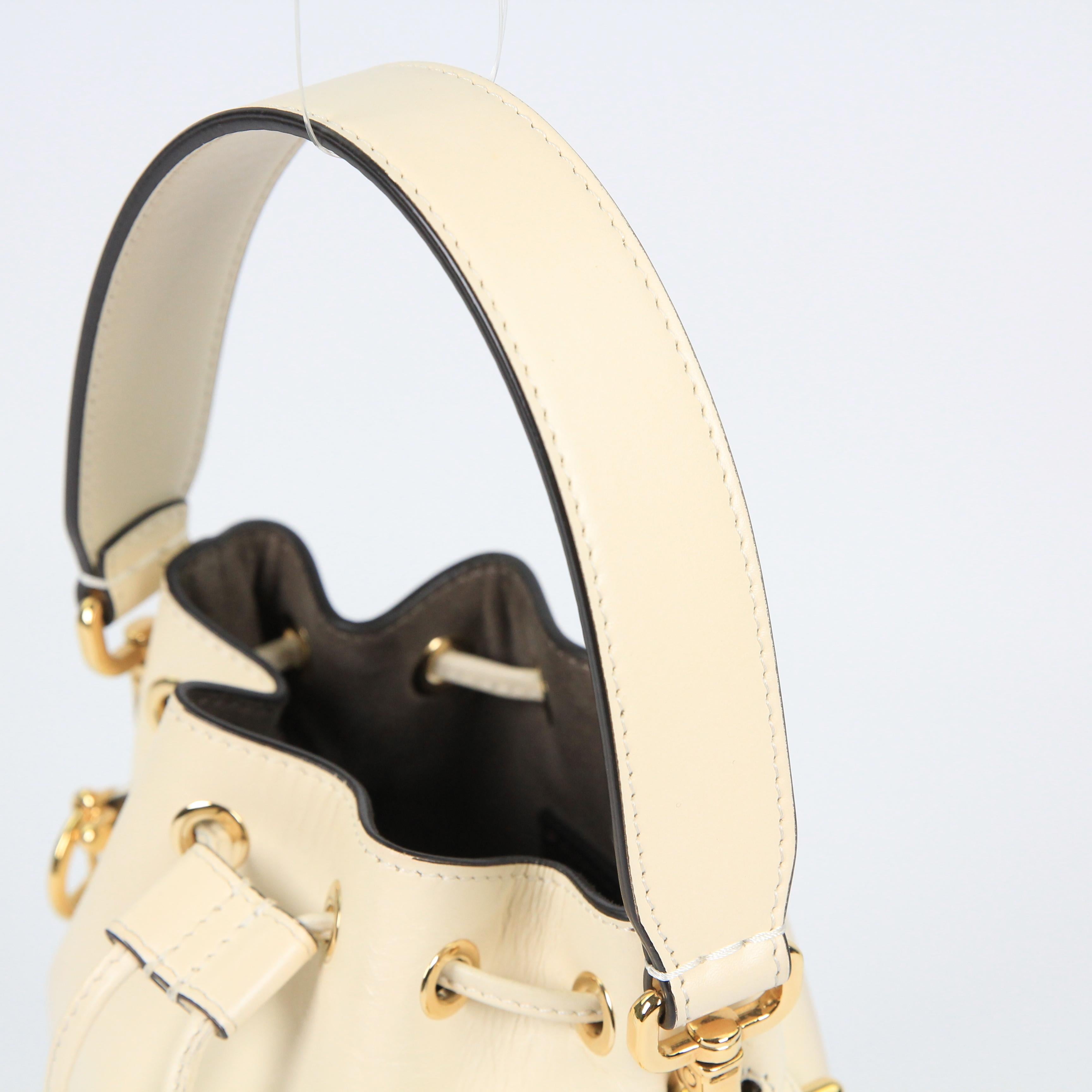 Fendi Mon Trésor leather handbag For Sale 11