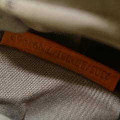 Fendi Monogam Ff Zucca Boston 869961 Brown Canvas Tote