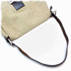 Fendi Monogram Beige FF Zucca Mama Forever Flap 858951