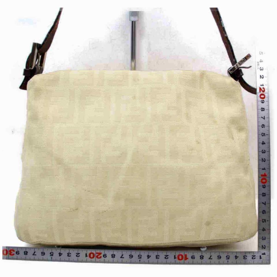 Fendi Monogram Beige FF Zucca Mama Forever Flap 858951 In Good Condition For Sale In Dix hills, NY