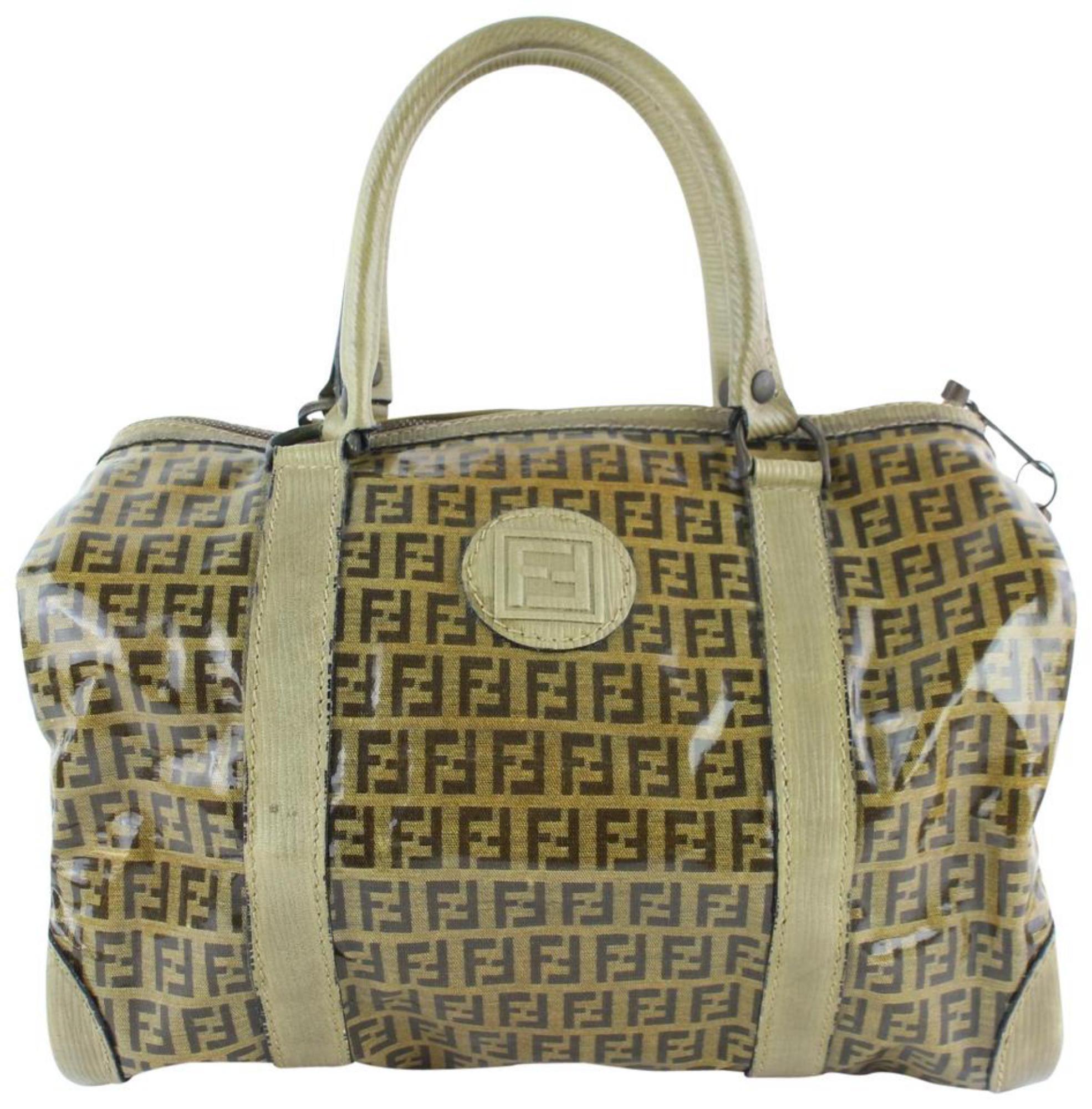 Fendi boston bag zucca outlet