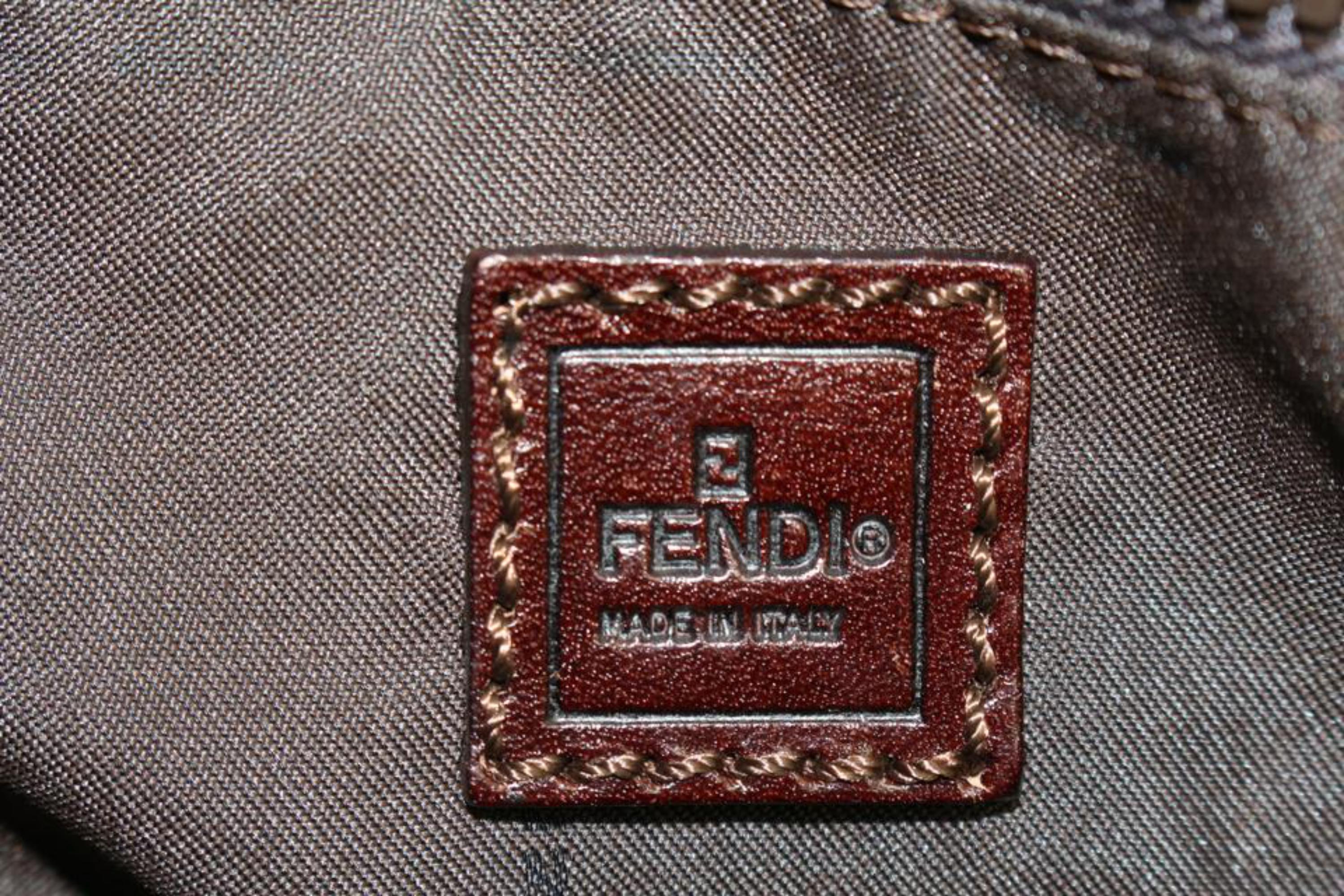 Fendi Monogram FF Zucca Travel 2way Bag 58f224s 5