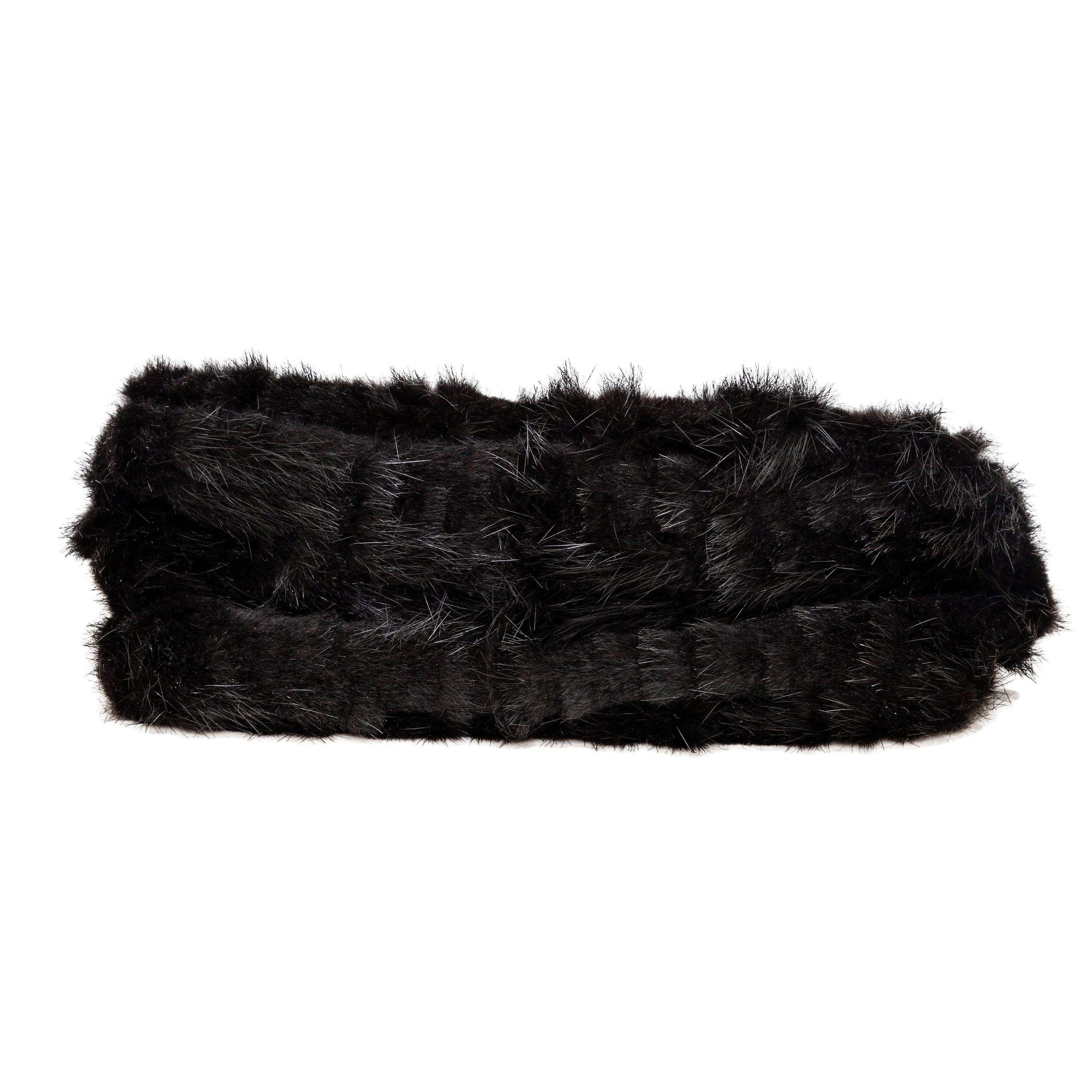 Women's Fendi Monogram Fur Baguette - '10s