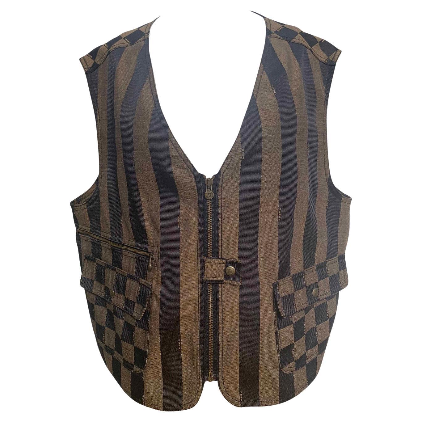 Fendi Monogram Gilet For Sale