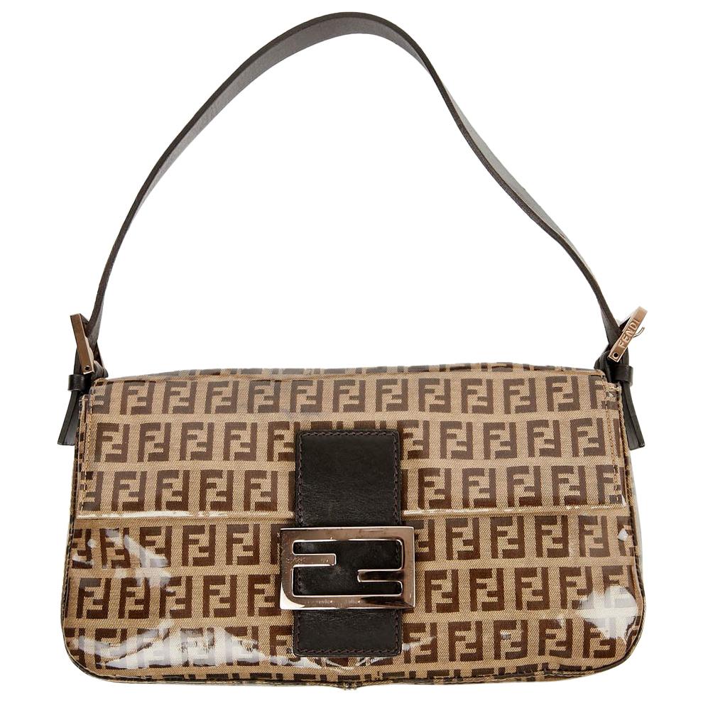 Fendi Monogram Logo Baguette 