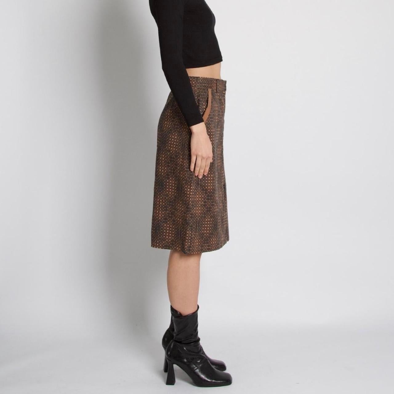 Fendi Monogram Skirt For Sale 6