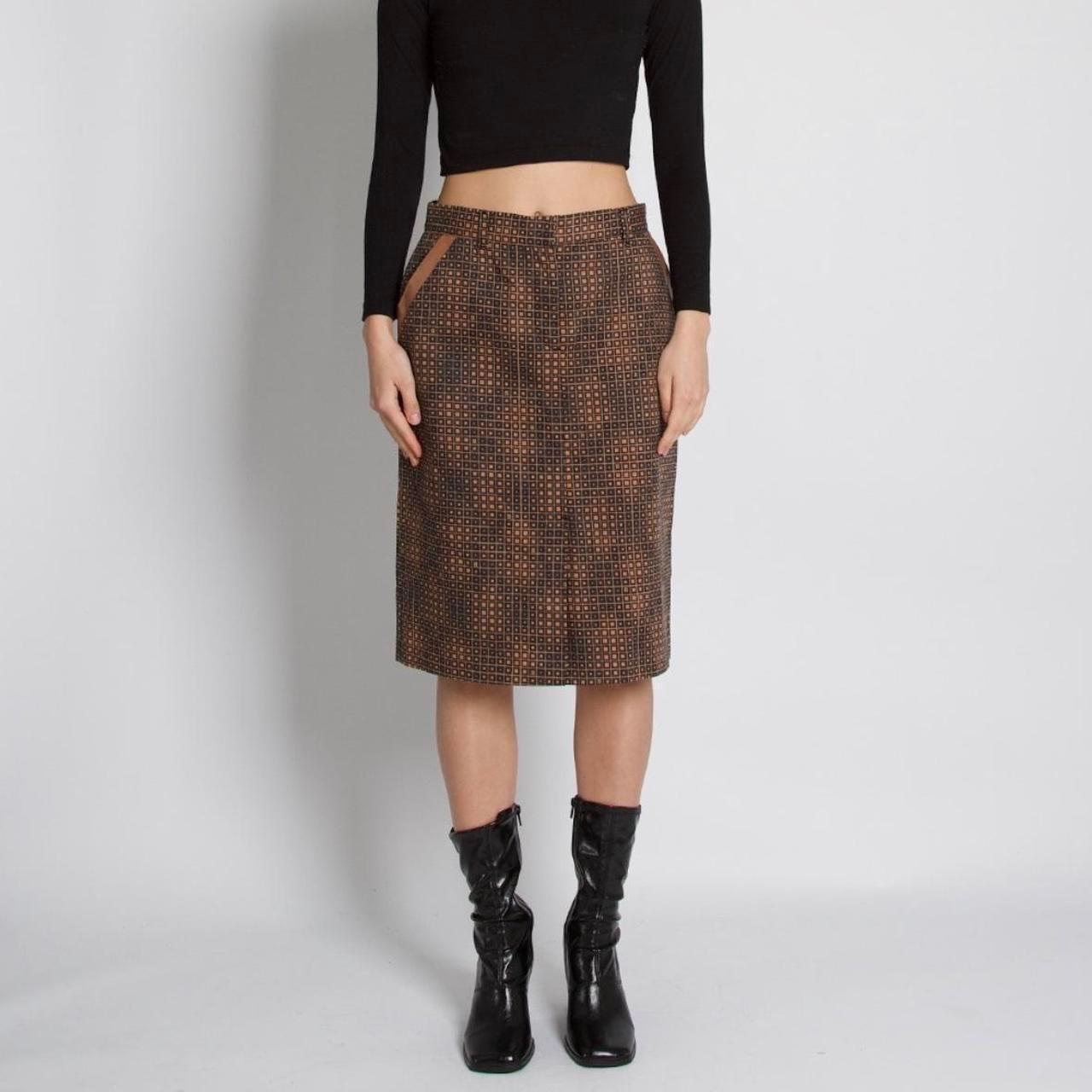 Fendi Monogram Skirt For Sale 8