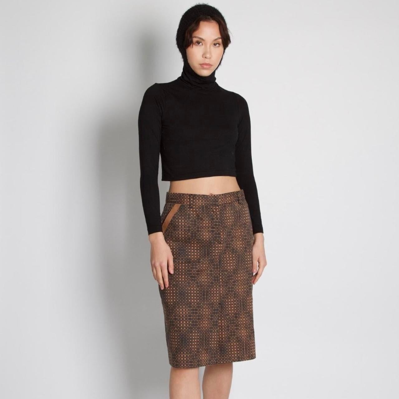 Fendi Monogram Skirt For Sale 9
