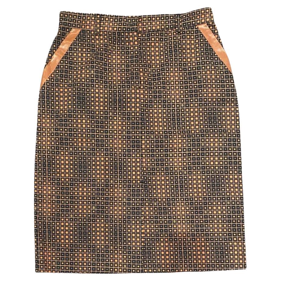 Fendi Monogram Skirt
