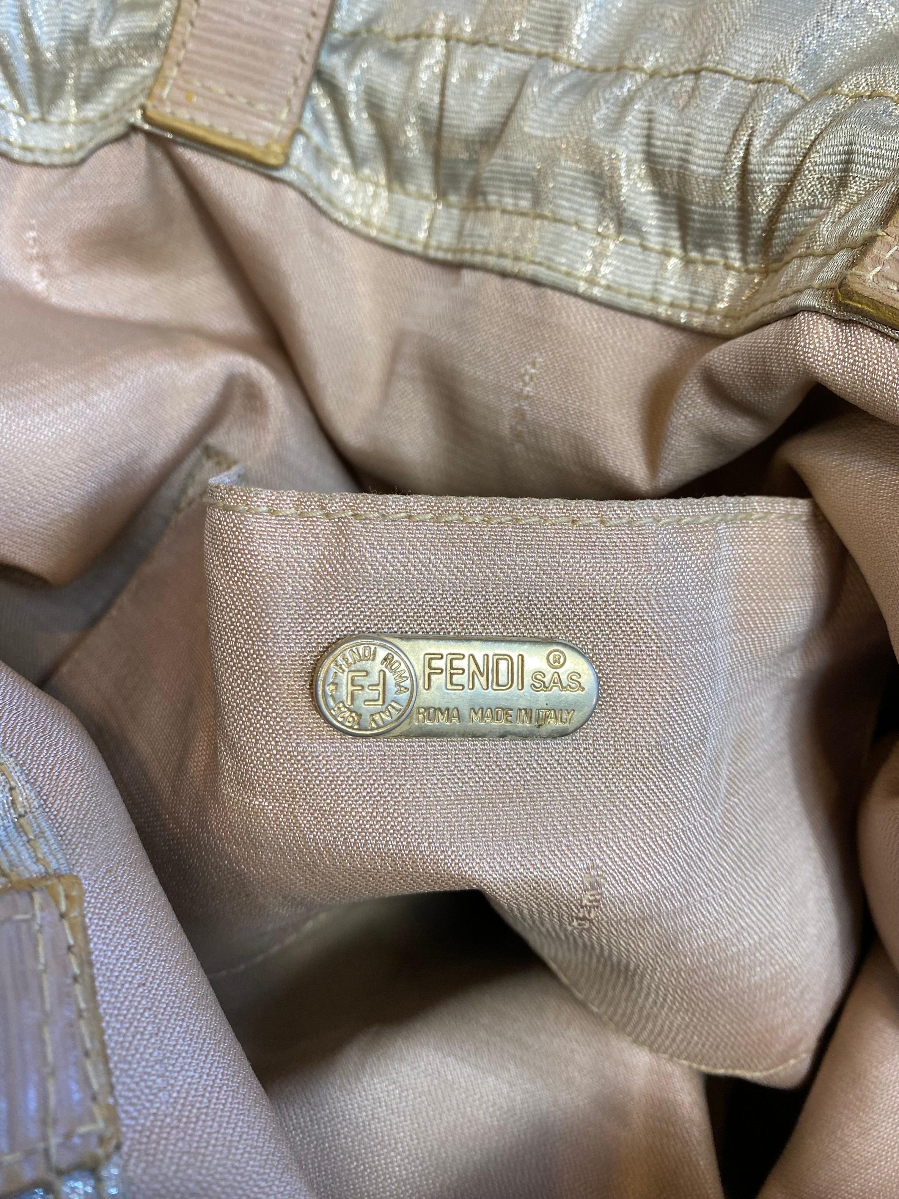 Fendi monogram Summer Shoulder Bag For Sale 8