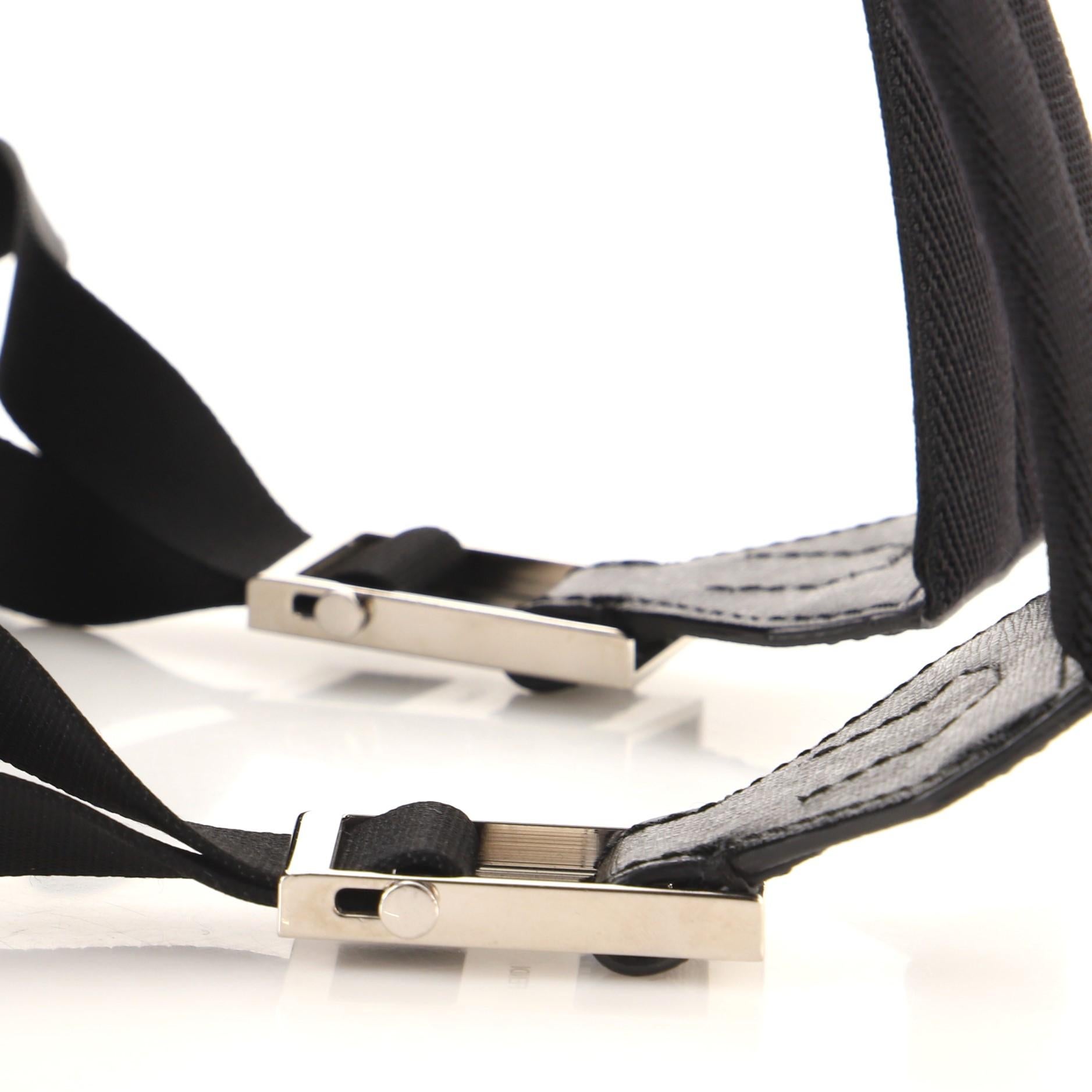 Fendi Monster Rucksack aus Nylon groß 3