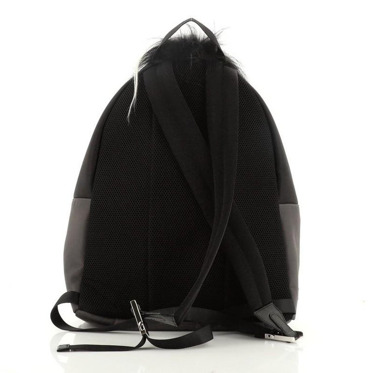 Fendi Monster Backpack Nylon with Leather Large at 1stDibs  fendi backpack  monster, fendi backpack purse, fendi monster eyes backpack